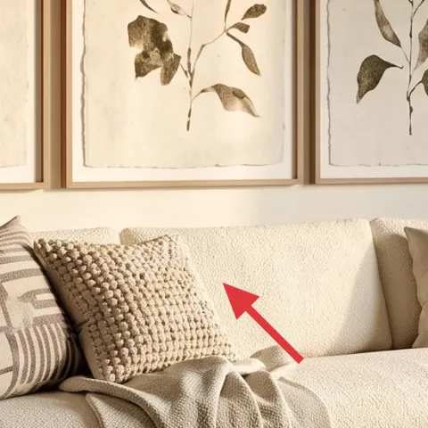 dyed pillow covers