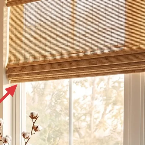 Sheer white curtain panels