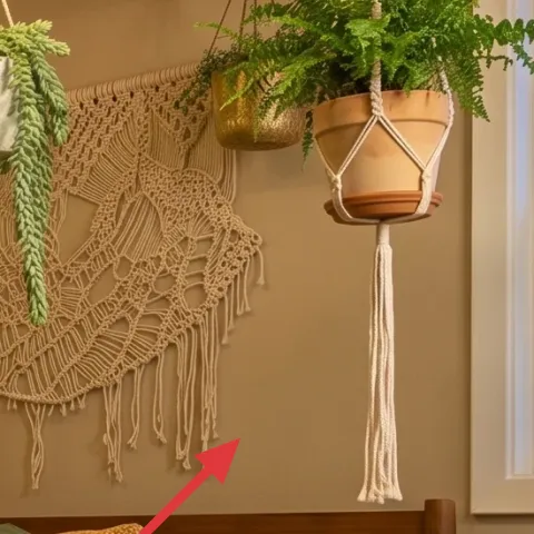 macrame wall hanging