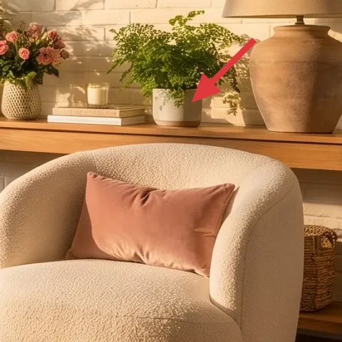 plug-in-style table lamp