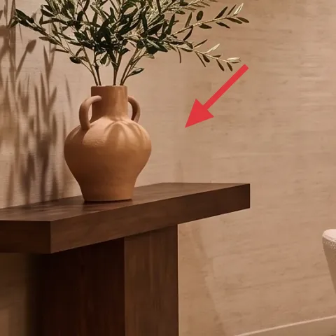 terracotta vase