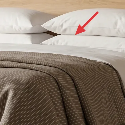 white throw pillow covers
