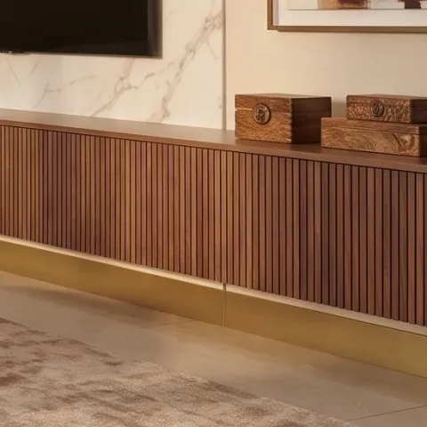 decorative tray for console styling