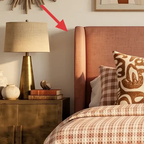 plug-in table lamp pair with beige shades