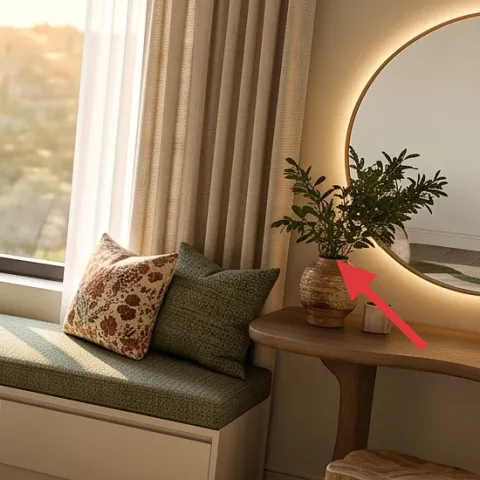 curtain panel pair in warm taupe
