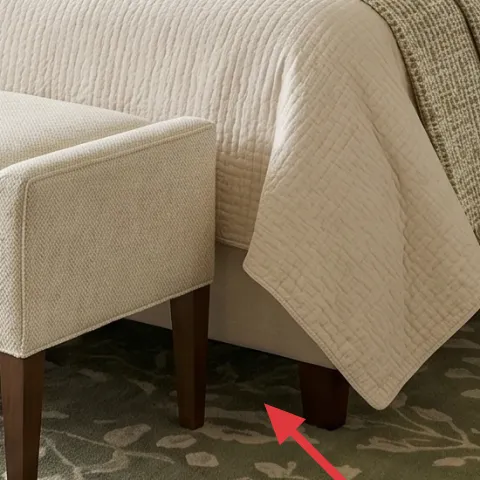 area rug 8×10 (olive pattern)