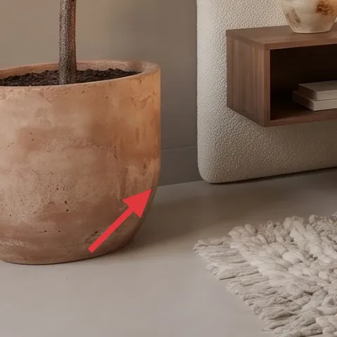 terracotta planter (DIY paint refresh)