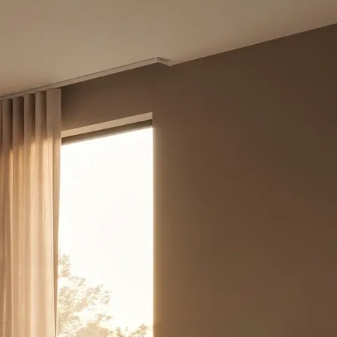 wall sconce with fabric shade (right side)