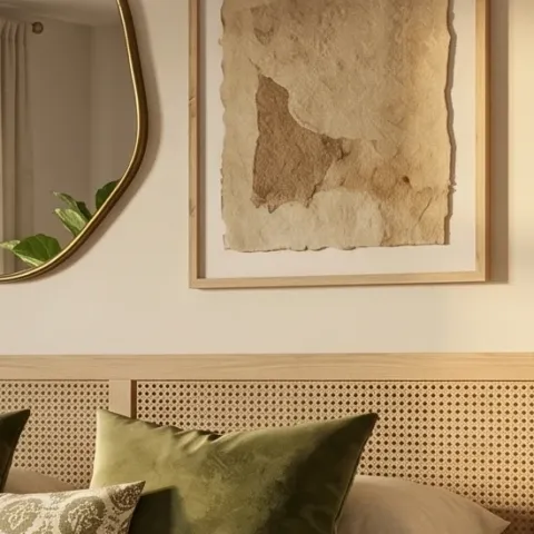 brass wall sconce