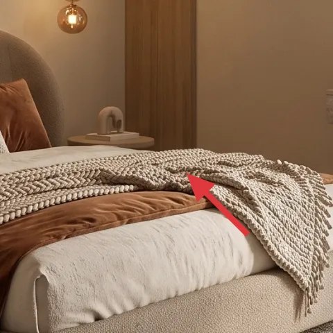 chunky knit throw blanket