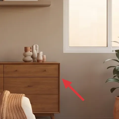 dresser with multiple drawers